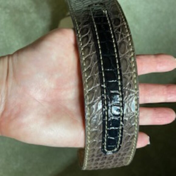 Guess Off White Croc Embossed Medium Hobo Style Purse New - Picture 5 of 5